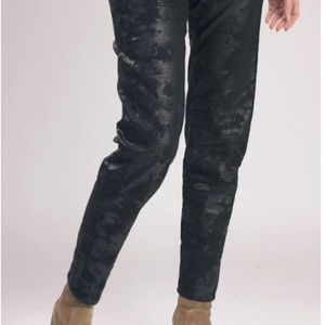 Alembika black floral jeans so popular brand sold out -